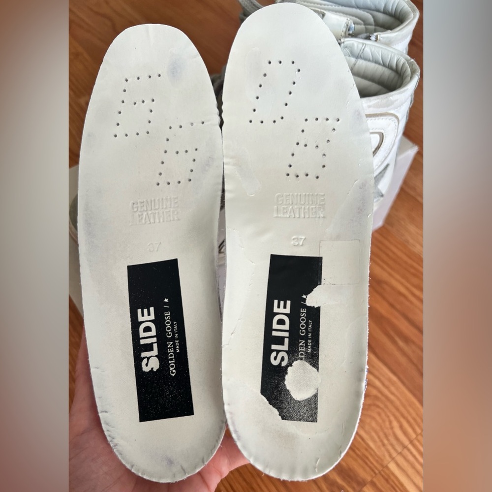 Golden Goose Women's Classic Slide White/Ice Size 37 - Picture 6 of 7